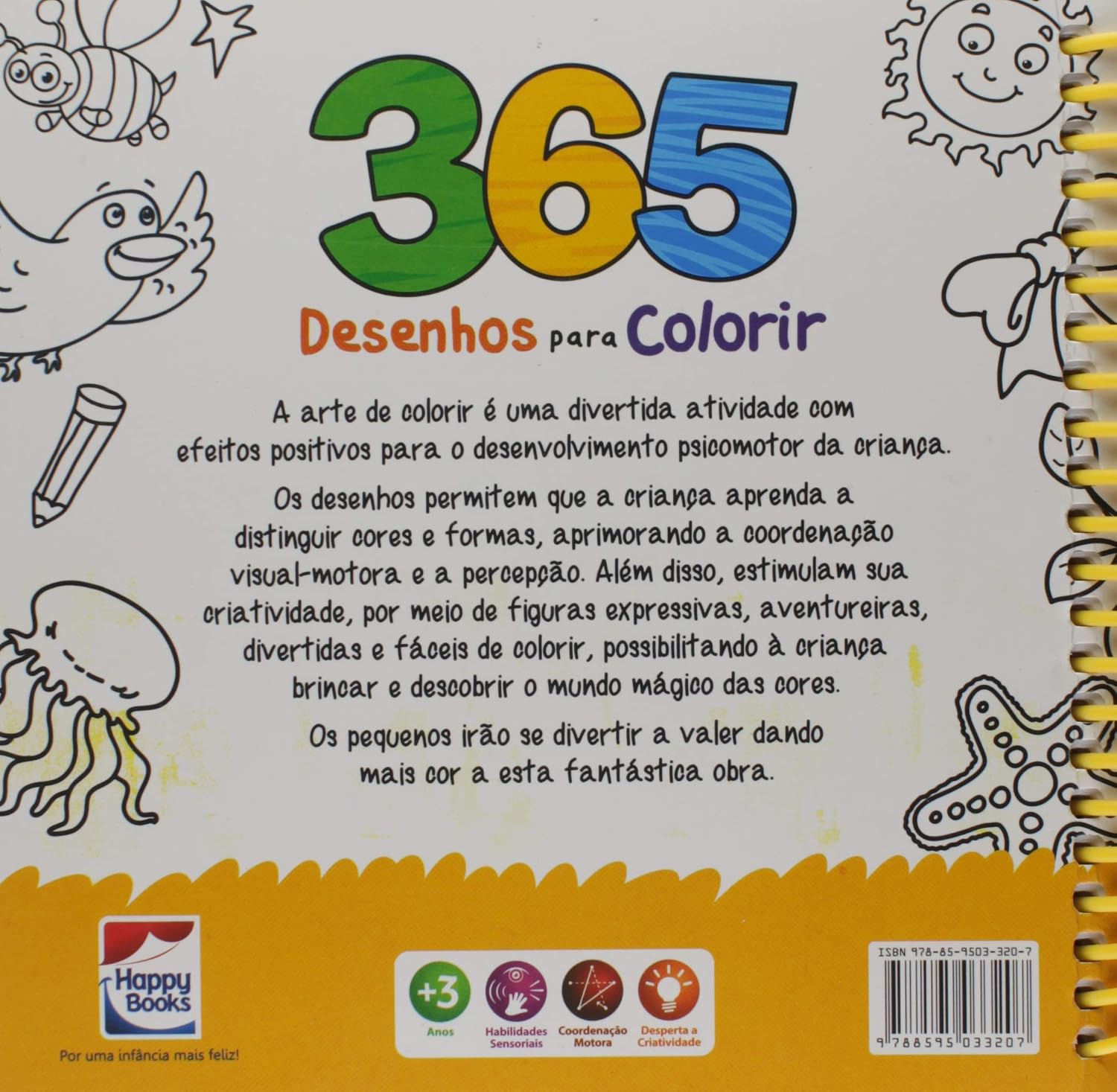 HAPPY BOOKS - 365 DESENHOS PARA COLORIR - Imagem 4