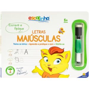 TODOLIVRO - ESCOLINHA - ESCREVA APAGUE - MAIUSCULAS