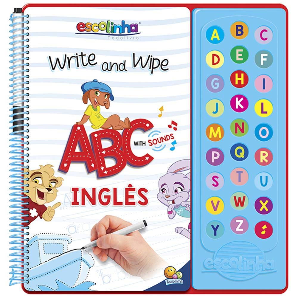 TODOLIVRO- ESCUTE E APRENDA - ABC INGLES COM SOM