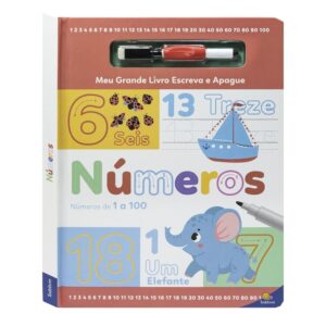 TODOLIVRO - MEU GRANDE LIVRO ESCREVA E APAGUE - NUMEROS