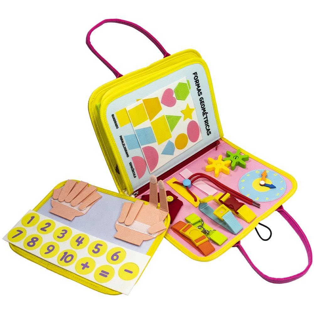 TODOLIVRO - MONTESSORI LIVRO SENSORIAL - ROSA - Imagem 4