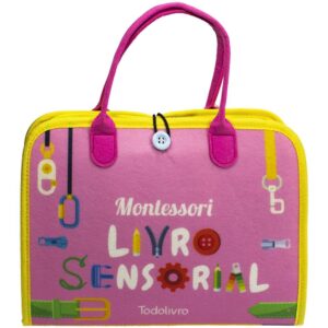 TODOLIVRO - MONTESSORI LIVRO SENSORIAL - ROSA