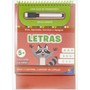 TODOLIVRO - VIRE, APRENDA, ESCREVA E APAGUE - LETRAS
