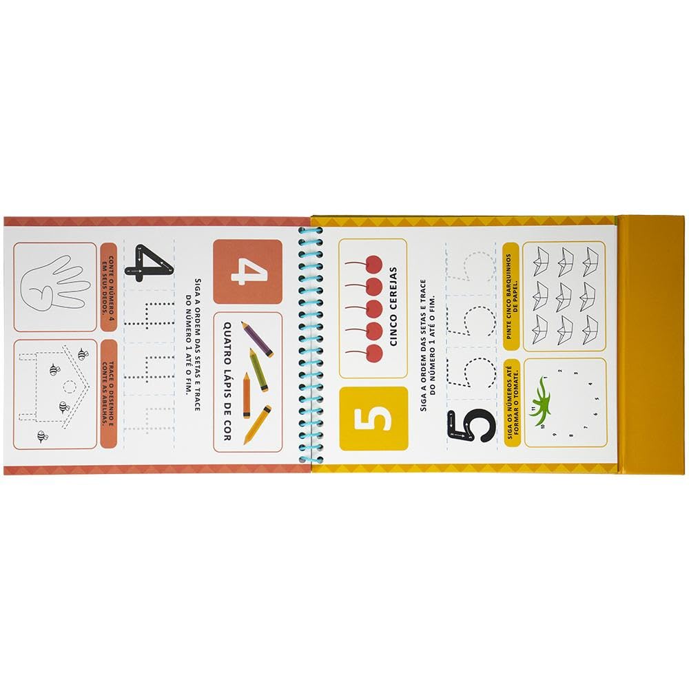TODOLIVRO - VIRE, APRENDA, ESCREVA E APAGUE - NUMEROS - Imagem 3