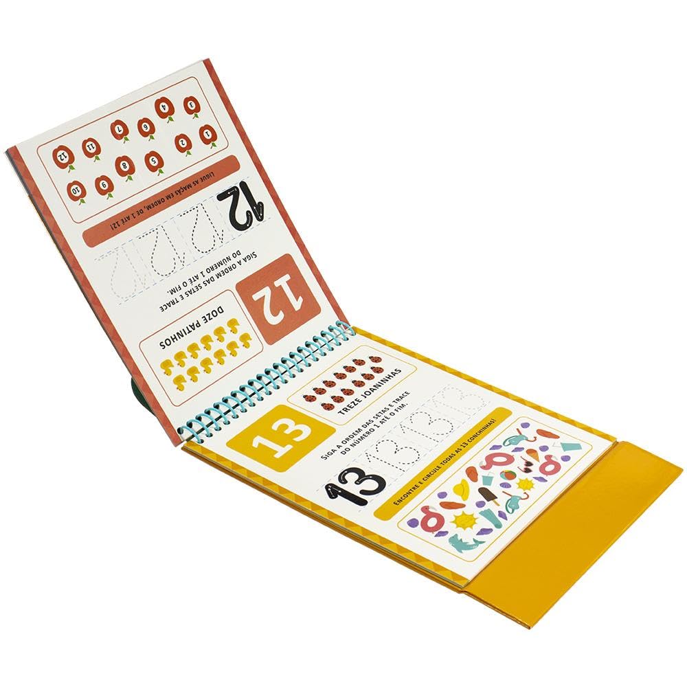 TODOLIVRO - VIRE, APRENDA, ESCREVA E APAGUE - NUMEROS - Imagem 5
