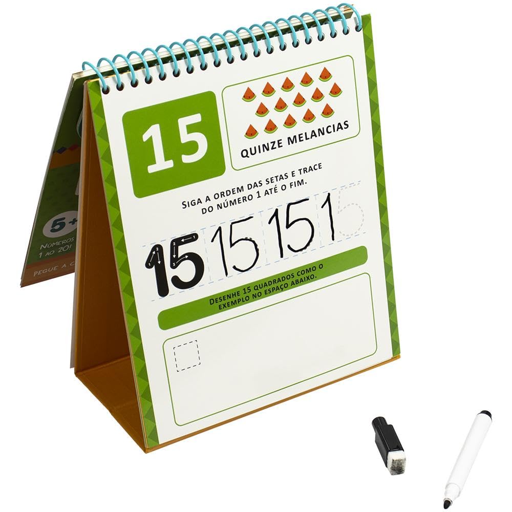 TODOLIVRO - VIRE, APRENDA, ESCREVA E APAGUE - NUMEROS - Imagem 4