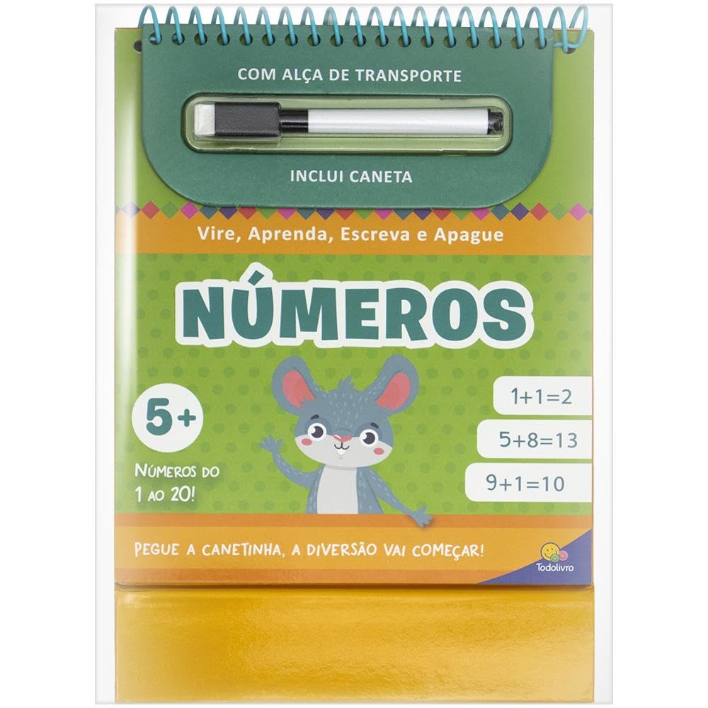 TODOLIVRO - VIRE, APRENDA, ESCREVA E APAGUE - NUMEROS