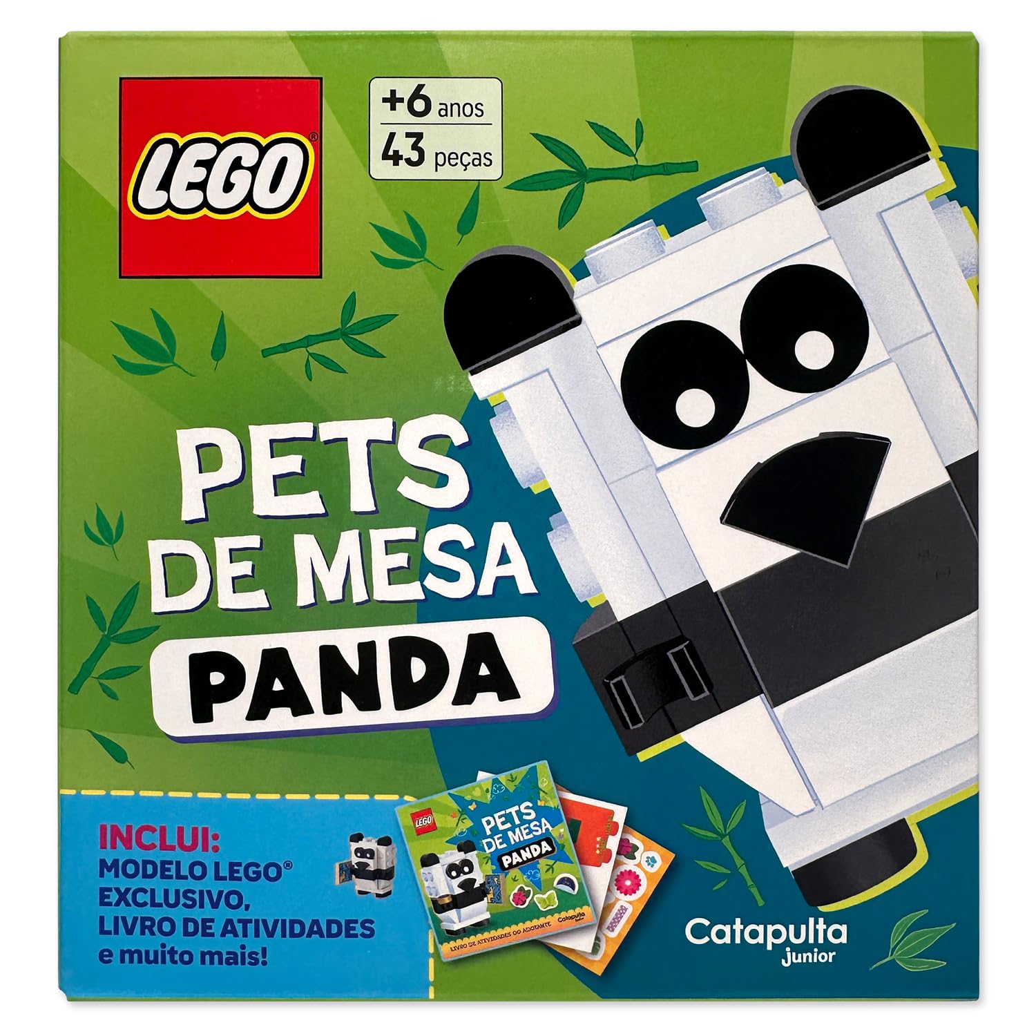 CATAPULTA - LEGO BOOKS PETS DE MESA - PANDA