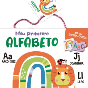 CIRANDA CULTURAL - KIT LIVRO COM QUEBRA-CABEÇA - MEU PRIMEIRO ALFABETO