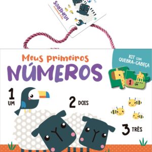 CIRANDA CULTURAL - KIT LIVRO COM QUEBRA-CABEÇA - MEUS PRIMEIROS NUMEROS