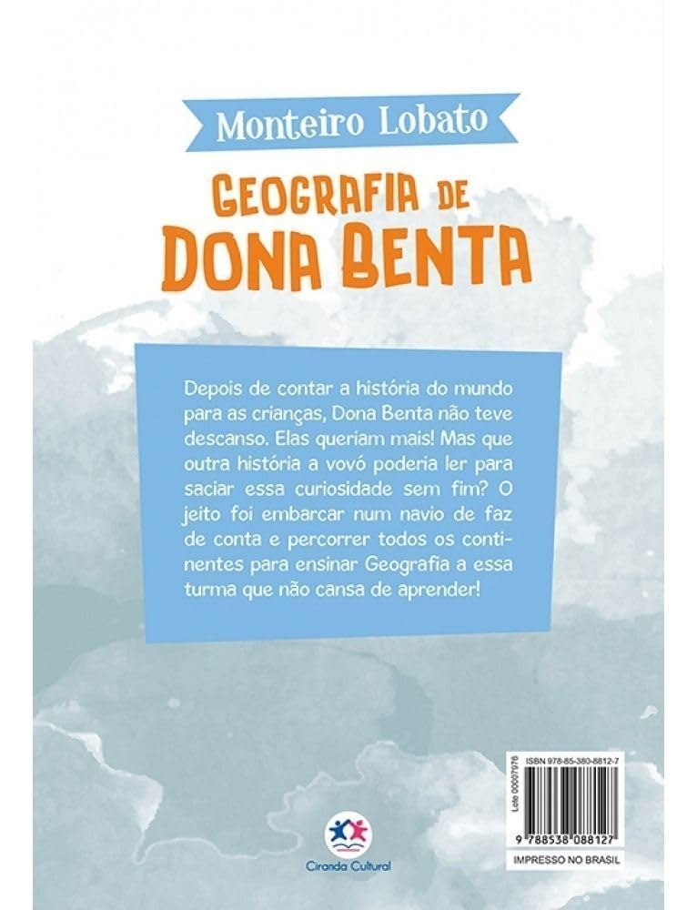 CIRANDA CULTURAL - MONTEIRO LOBATO - GEOGRAFIA DE DONA BENTA - Imagem 2