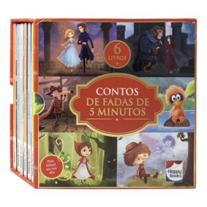 HAPPY BOOKS - CONTOS DE FADAS DE 5 MINUTOS: BOX C/6 UND