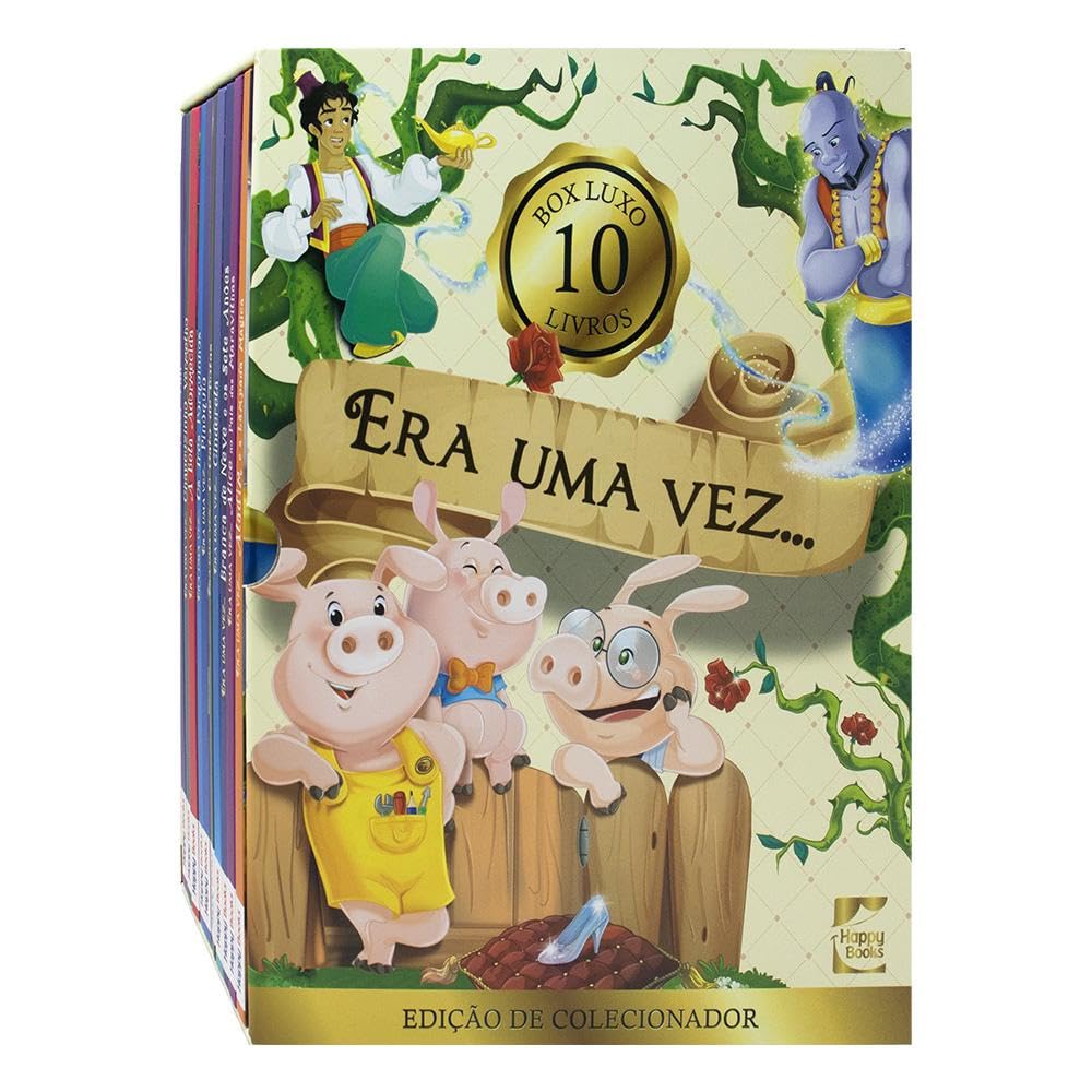 HAPPY BOOKS - ERA UMA VEZ - BOX C/10