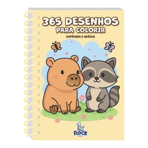 BLU EDITORA - 365 DESENHOS PARA COLORIR: CAPIVARA