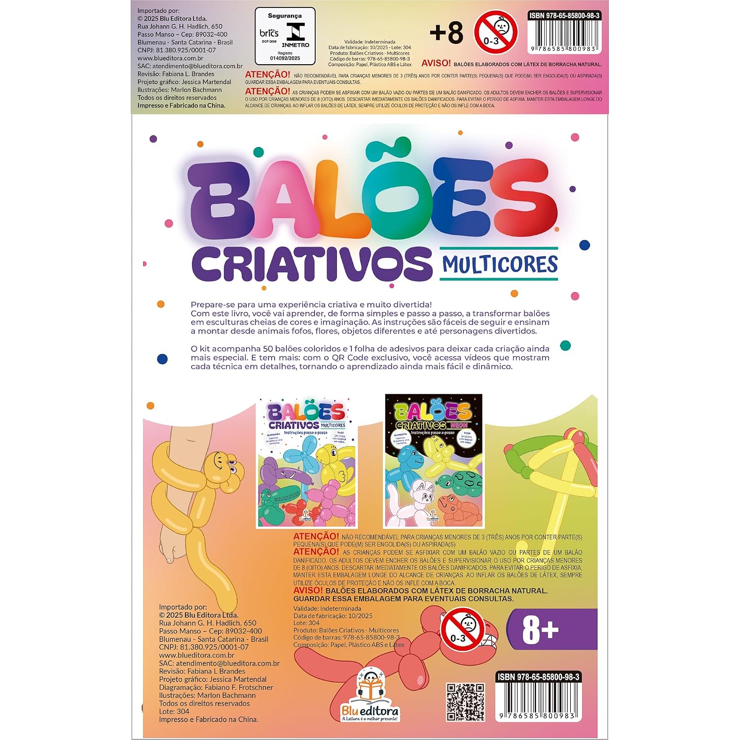 BLU EDITORA - MEU LIVRO KIT BALOES MULTICORES - Imagem 5