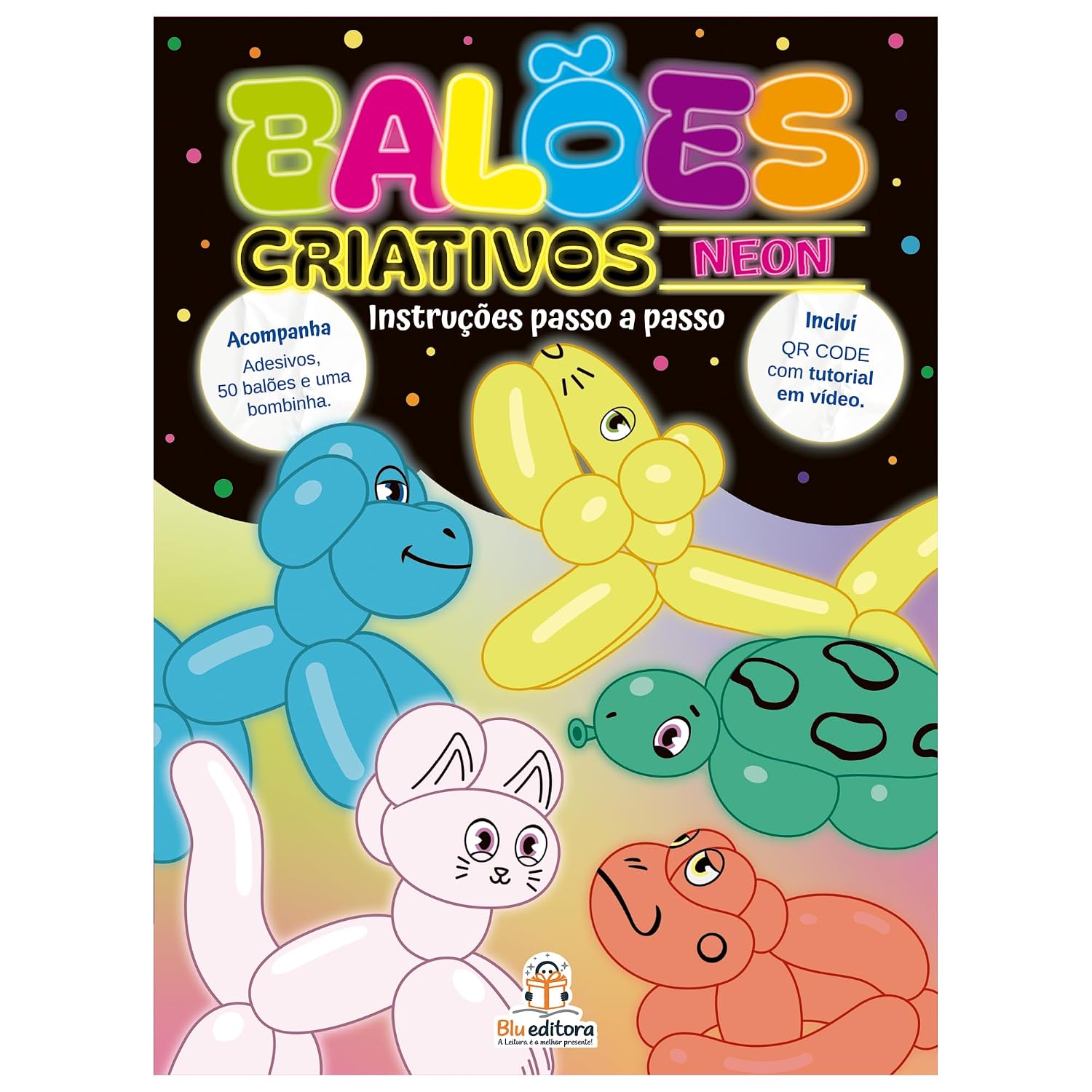 BLU EDITORA - MEU LIVRO KIT DE BALOES NEON - Imagem 4