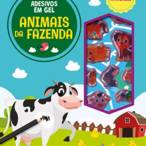 CIRANDA CULTURAL - ADESIVOS EM GEL - ANIMAIS DA FAZENDA
