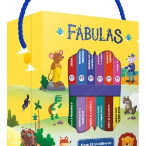 CIRANDA CULTURAL - BOX COM 12 MINILIVROS - FABULAS