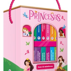 CIRANDA CULTURAL - BOX COM 12 MINILIVROS - PRINCESAS