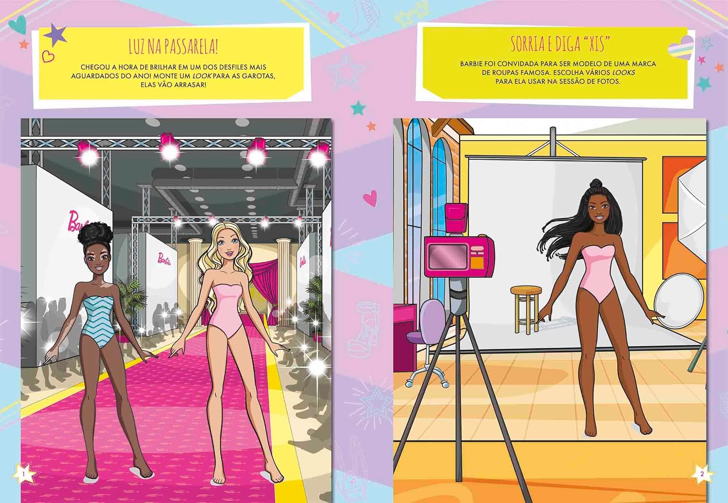 CIRANDA CULTURAL - LIVRO ADESIVOS BARBIE - O GUARDA-ROUPA DA BARBIE - Imagem 3