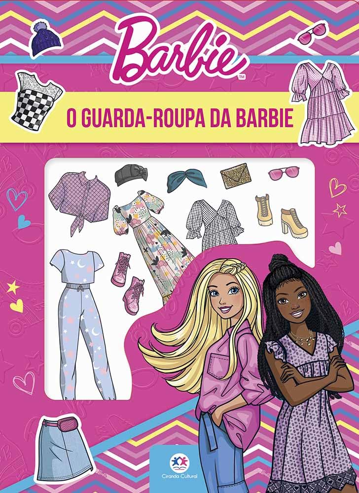 CIRANDA CULTURAL - LIVRO ADESIVOS BARBIE - O GUARDA-ROUPA DA BARBIE