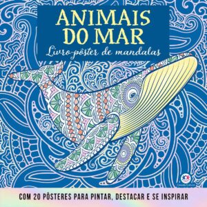 CIRANDA CULTURAL - LIVRO COM 20 PÔSTERES PARA PINTAR - ANIMAIS DO MAR