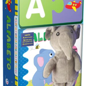 CIRANDA CULTURAL - LIVRO COM PELUCIA E QUEBRA-CABECA - ALFABETO