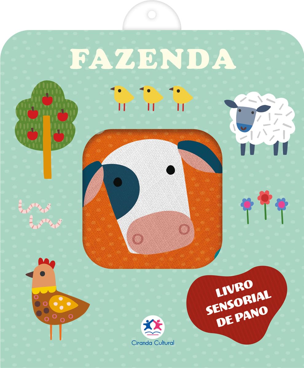 CIRANDA CULTURAL - LIVRO SENSORIAL DE PANO - FAZENDA