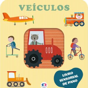 CIRANDA CULTURAL - LIVRO SENSORIAL DE PANO - VEICULOS