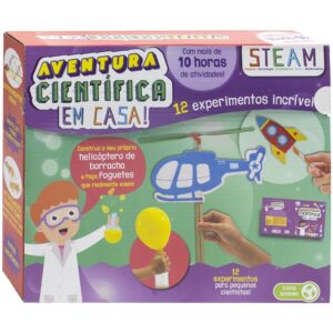 HAPPY BOOKS - MENTES BRILHANTES EM ACAO - AVENTURA CIENTIFICA EM CASA