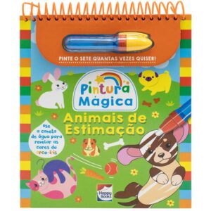HAPPY BOOKS - PINTURA MAGICA - ANIMAIS DE ESTIMACAO