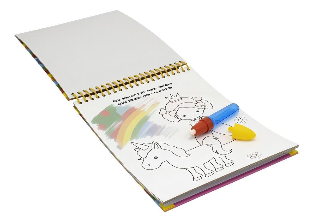 HAPPY BOOKS - PINTURA MAGICA - PRINCESAS - Imagem 2