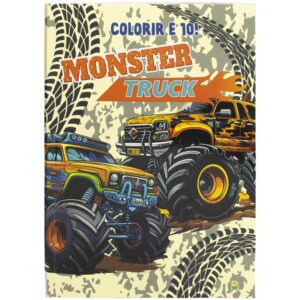 TODOLIVRO - COLORIR E 10! CAMINHOES MONSTRO